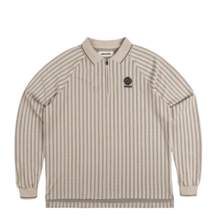 Metalwood Ribbed LS Polo