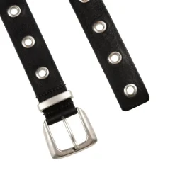 Molebo Metal Leather Belt