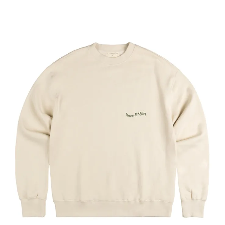 Museum of Peace & Quiet Wordmark Crewneck
