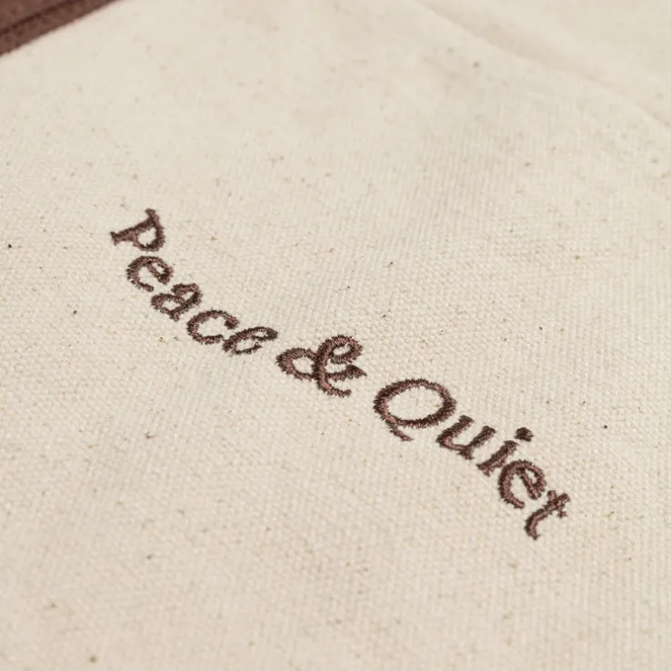 Museum of Peace & Quiet Wordmark Boat Tote