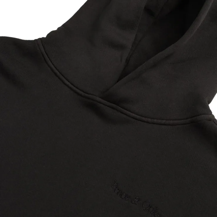 Museum of Peace & Quiet Wordmark Pigment Dyed Hoodie
