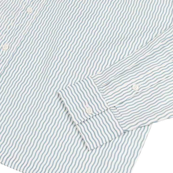 Museum of Peace & Quiet Wordmark Poplin Buttonup