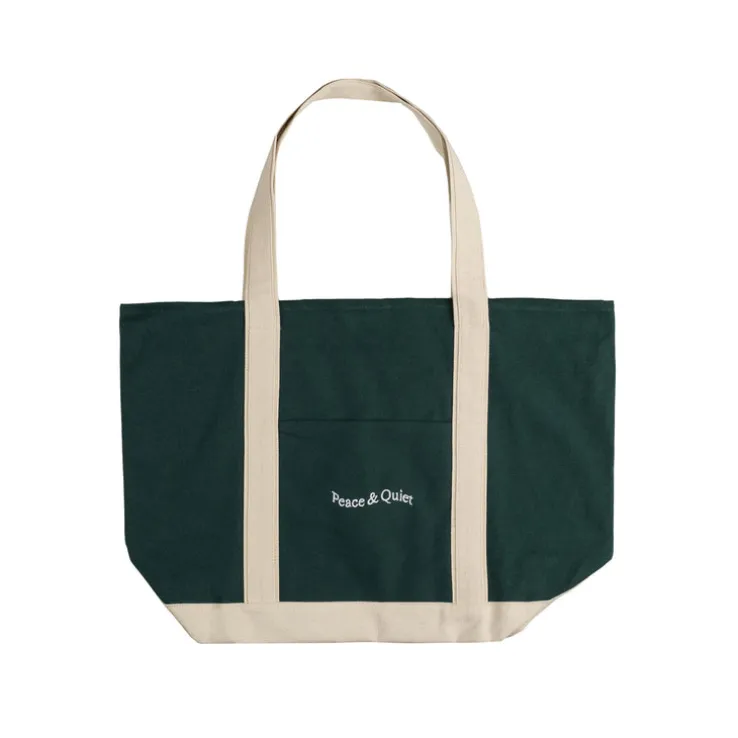 Museum of Peace & Quiet Wordmark Boat Tote