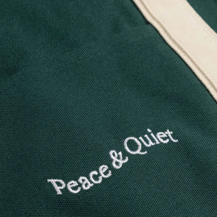 Museum of Peace & Quiet Wordmark Boat Tote