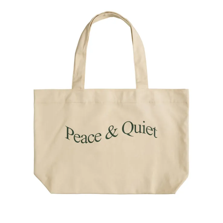 Museum of Peace & Quiet Wordmark Tote Bag