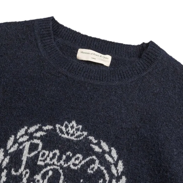 Museum of Peace & Quiet Wreath Mohair Sweater