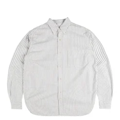 Nanamica Button Down Stripe Wind Shirt