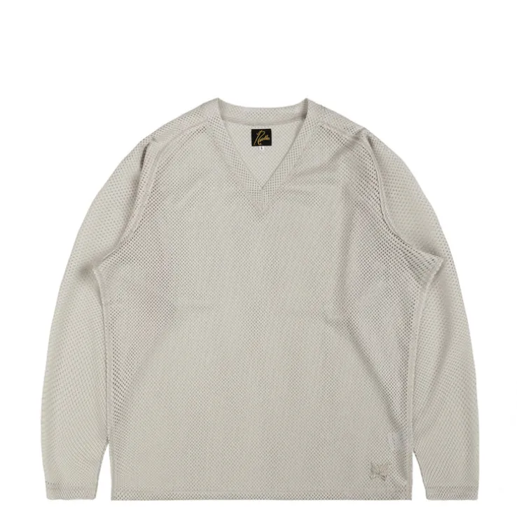 Needles L/S V-Neck Tee - Raschel Lace
