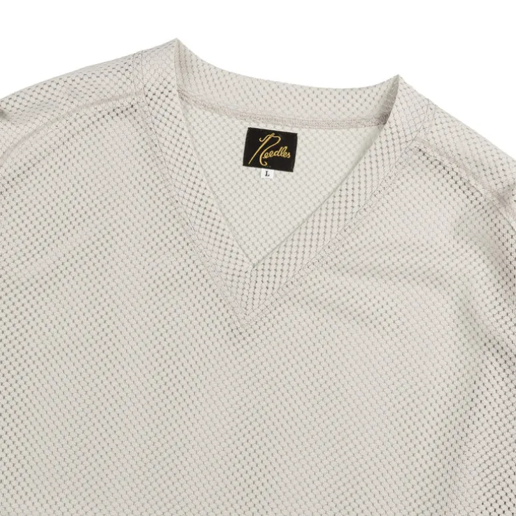 Needles L/S V-Neck Tee - Raschel Lace
