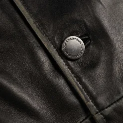 New Amsterdam Surf Association Leather Jacket Boxy Fit