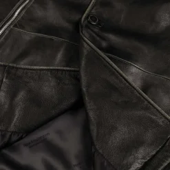 New Amsterdam Surf Association Leather Jacket Boxy Fit