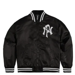 No Problemo NYP Nylon Varsity Jacket