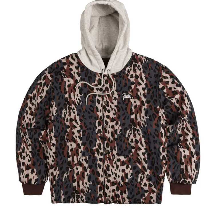 Patta City Leopard Reversible Bomber Jacket