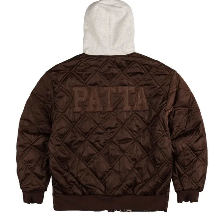 Patta City Leopard Reversible Bomber Jacket