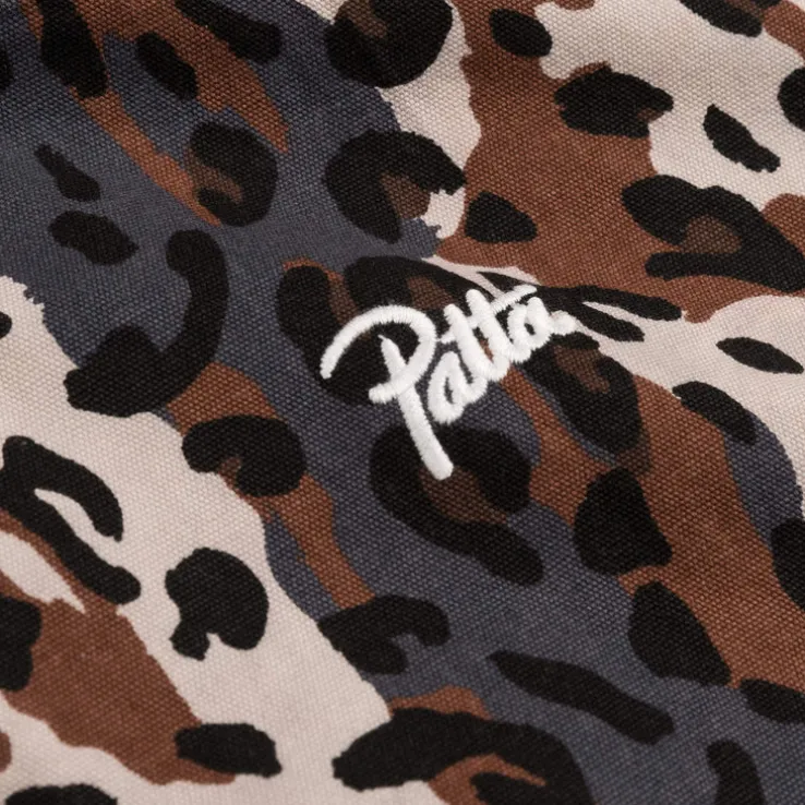 Patta City Leopard Reversible Bomber Jacket