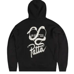 Patta Snake Heart Boxy Hooded Sweater