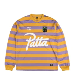 Patta Striped Longsleeve Football Jersey