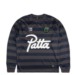 Patta Striped Longsleeve Football Jersey