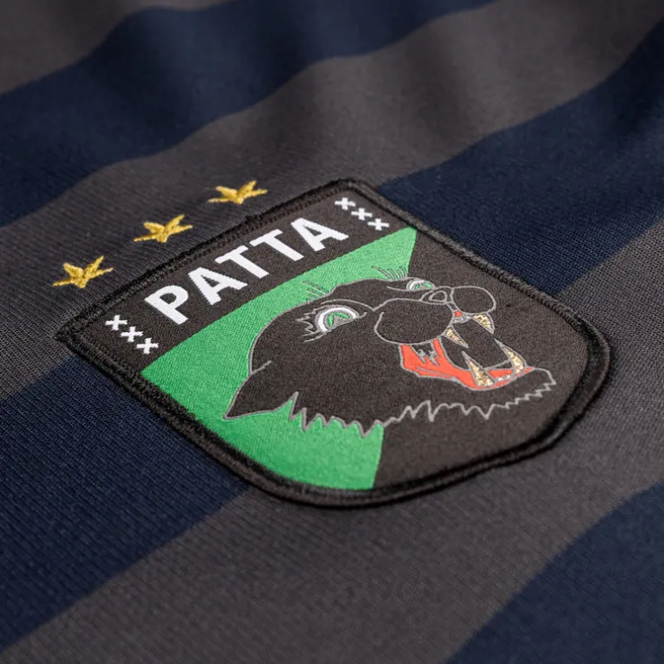 Patta Striped Longsleeve Football Jersey