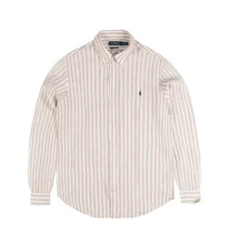 Polo Ralph Lauren Custom Fit Striped Linen Shirt