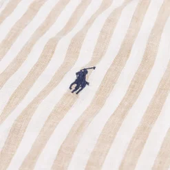 Polo Ralph Lauren Custom Fit Striped Linen Shirt