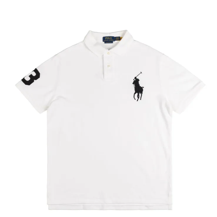 Polo Ralph Lauren Custom Slim Fit Mesh Polo