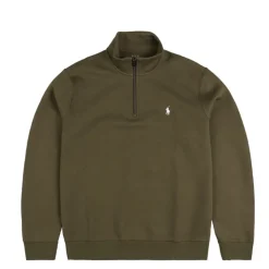 Polo Ralph Lauren Double-Knit Quarter-Zip Pullover