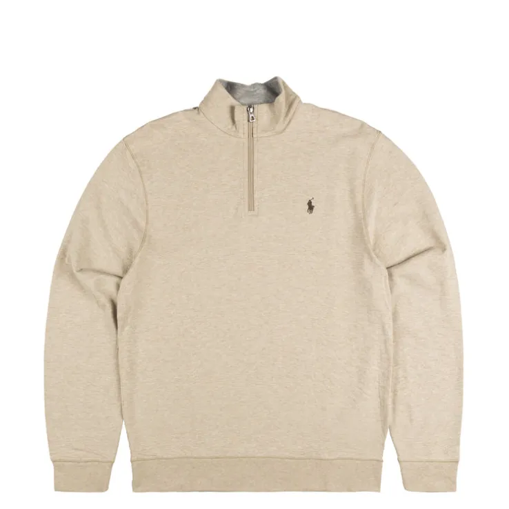 Polo Ralph Lauren Luxury Jersey Quarter-Zip Pullover
