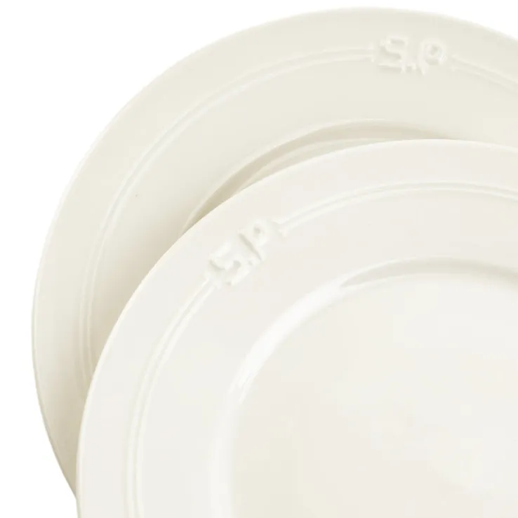 Service Projects Métier SP Embossed Lunch Plate (Set of 2)