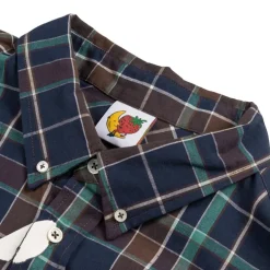 Sky High Farm Universe Hybrid Button Down Shirt Woven Knit