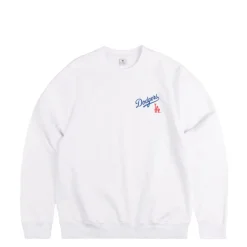Sporty & Rich Dodgers Serif Crewneck