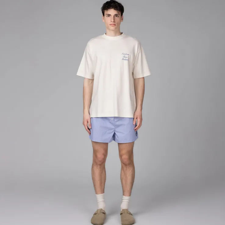 Sporty & Rich Faubourg Pyjama Shorts
