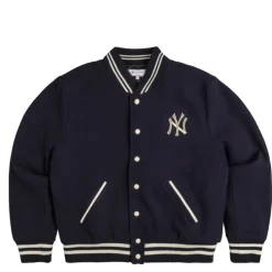 Sporty & Rich x  '47 & The New York Yankees Serif Varsity Jacket