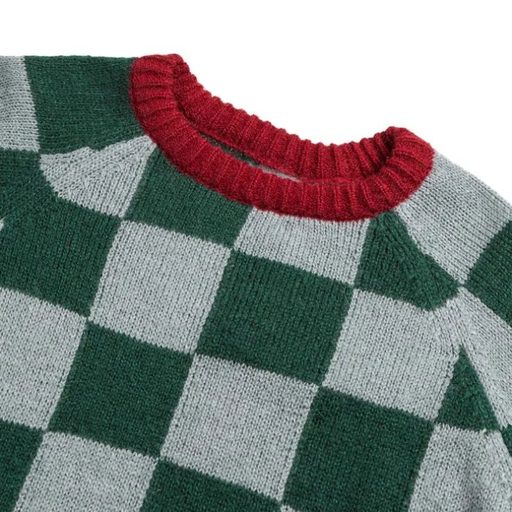 Stockholm Surfboard Club Rag Check Sweater