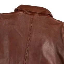 Sunflower Short Leather Jacket