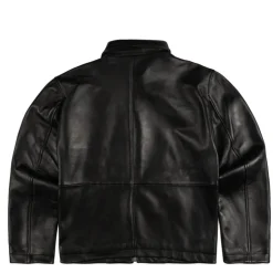 Sunflower Short Leather Jacket