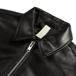 Sunflower Short Leather Jacket